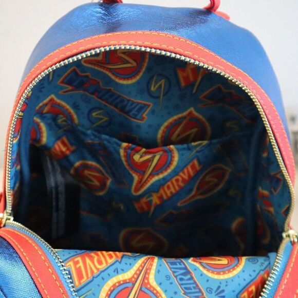 Loungefly MVBK0205 Women's Marvel Ms. Marvel Cosplay Mini Backpack - Picture 10 of 12